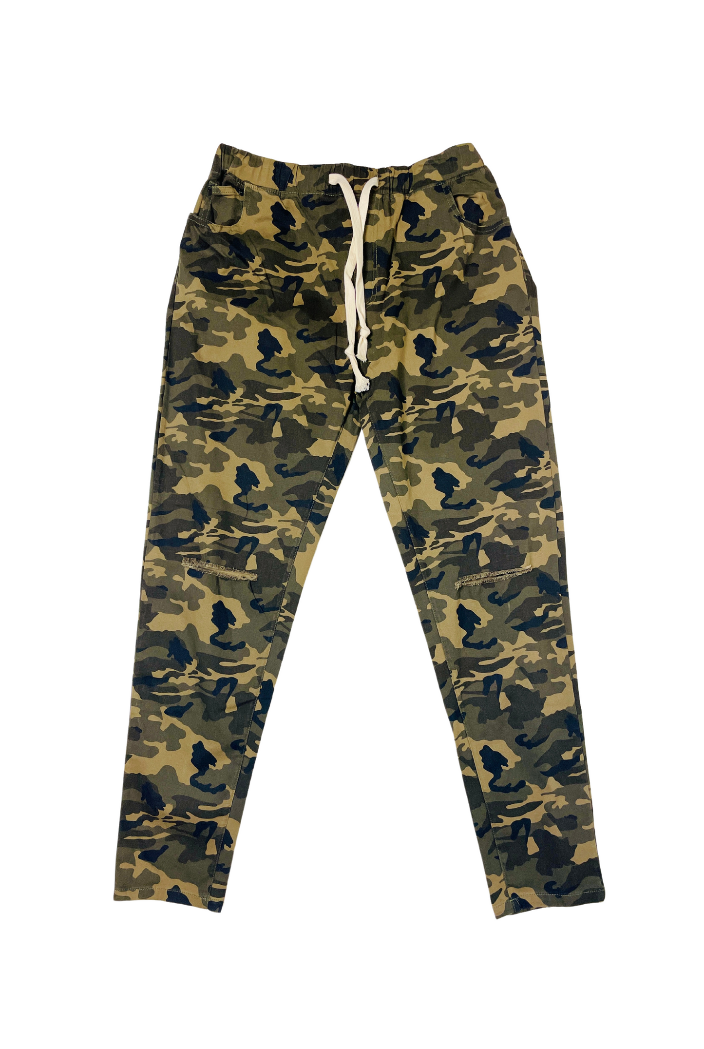 Camo Ripped Pant S