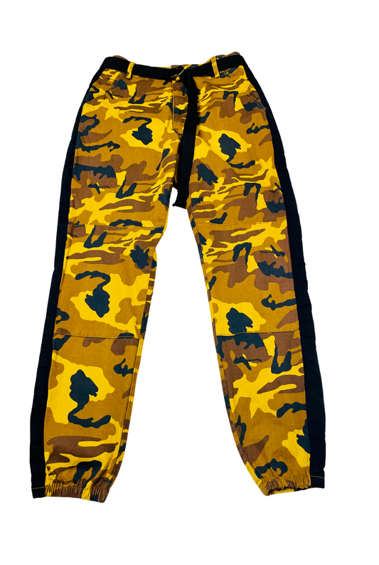 Camo Yellow Stripe Pant 2XL