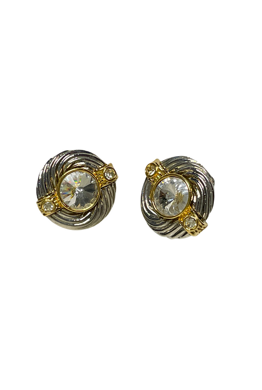 Silver & Gold Bling Earrings