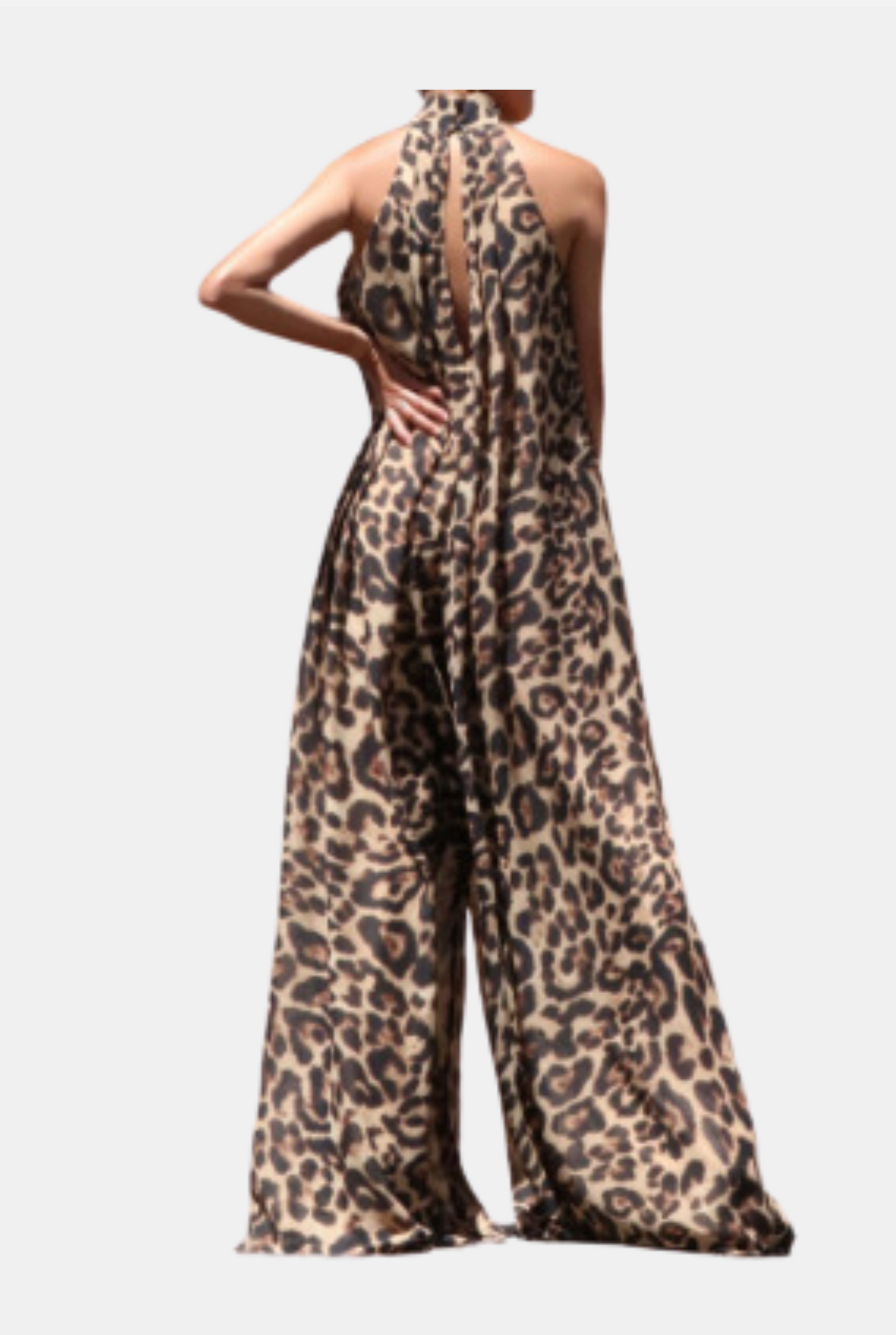 Cheetah Print Jumpsuit